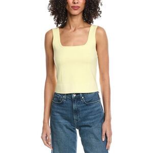 Simkhai Womens  Ramaina Tank, Yellow